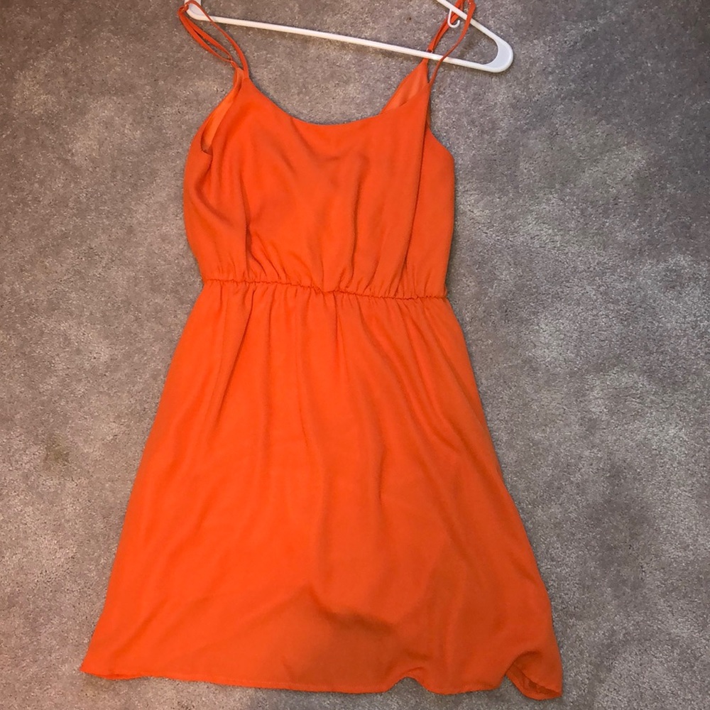 Orange Francesca’s dress